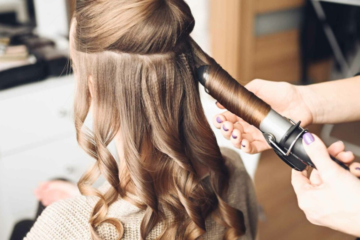 how to curl hair without curler at home