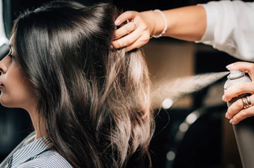 How to Use Hair Spray Without Weighing Hair Down